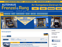 Tablet Screenshot of frenzel-rang.de
